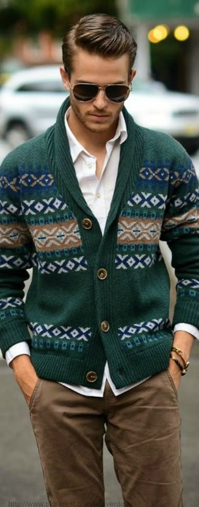 Page d'épingles - tenue cardigan boutonné