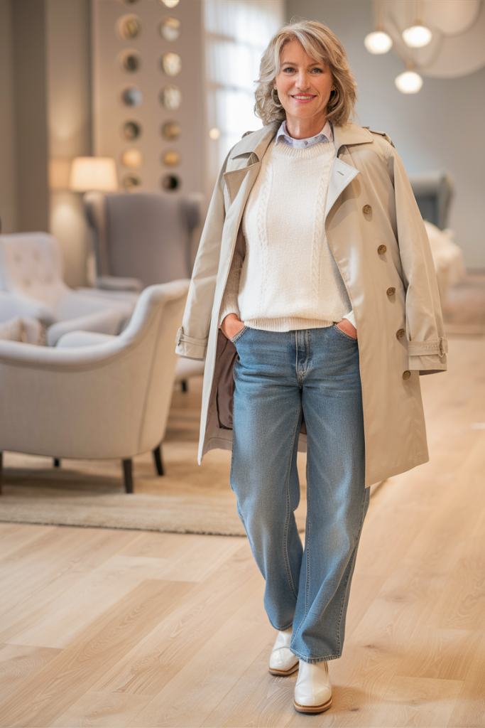 Inspiration de tenues printanières chics et affirmées pour les femmes de plus de 50 ans - 2025 : 20 idées stylées