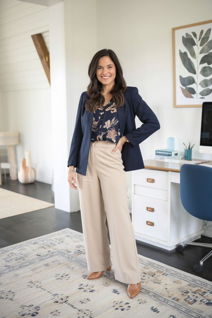 Tenues de bureau fraîches et chics pour femmes (printemps 2025) : 20 idées stylées