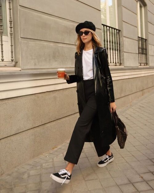 Tenues NOIR & BLANC pour l'automne — WOAHSTYLE - tenue doudoune noire