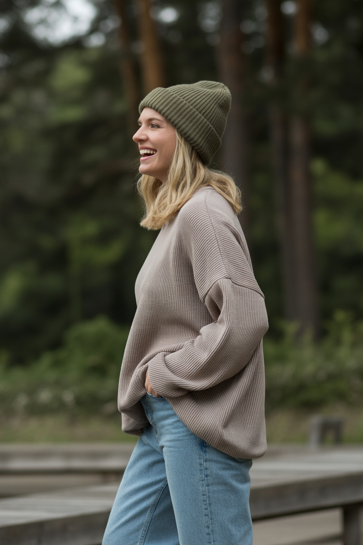 Gorro de Punto para Añadir un Toque Divertido de Invierno