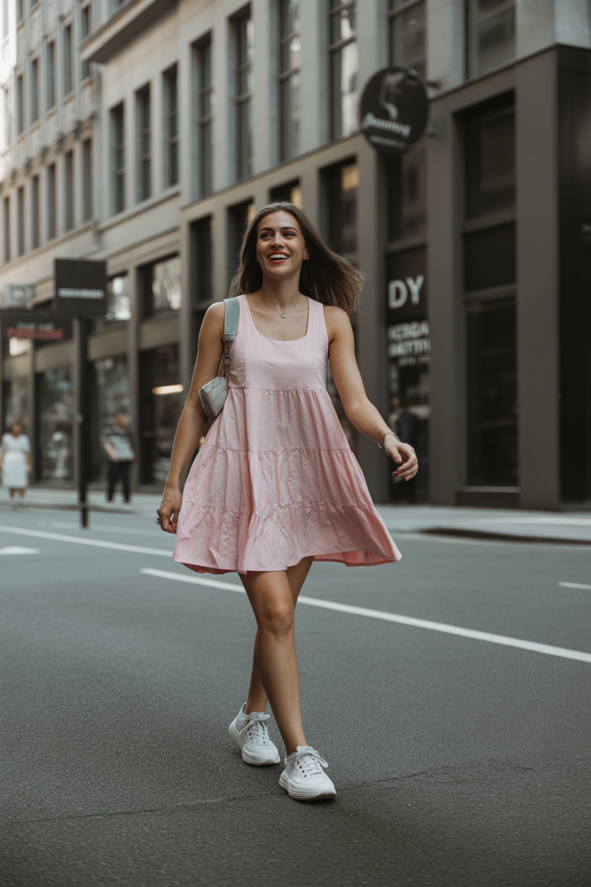 Vestido Mini con Volantes para Diversión Coqueta de Verano