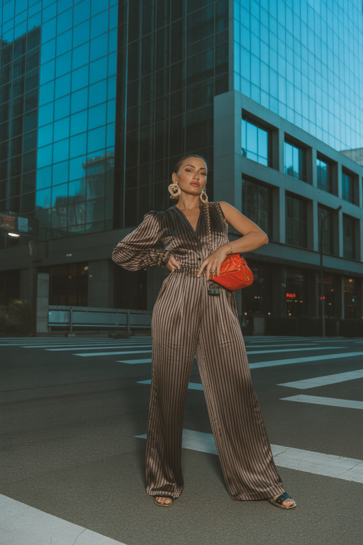 Combinaison Statement Avec Accessoires Audacieux