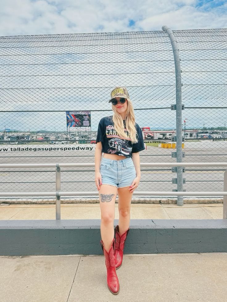Tenue NASCAR inspirante