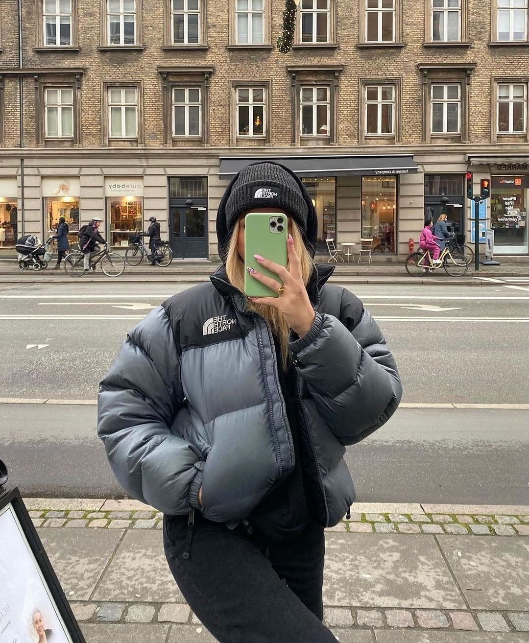 Tenues décontractées The North Face - Tenue avec doudoune noire