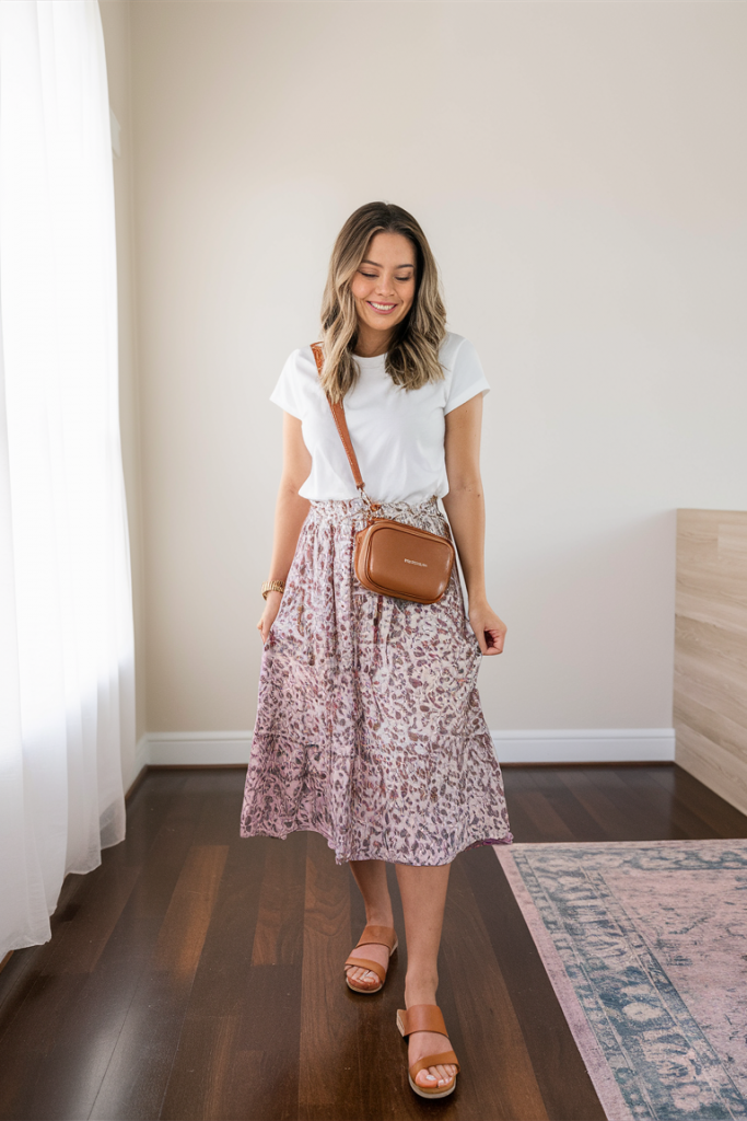 Looks frais : 22 idées de tenues printanières avec t-shirts pour 2025