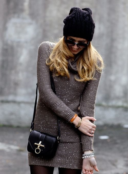 Robe Success (successdress) - robe pull noire