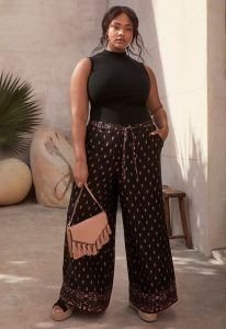 Pantalon Palazzo fluide