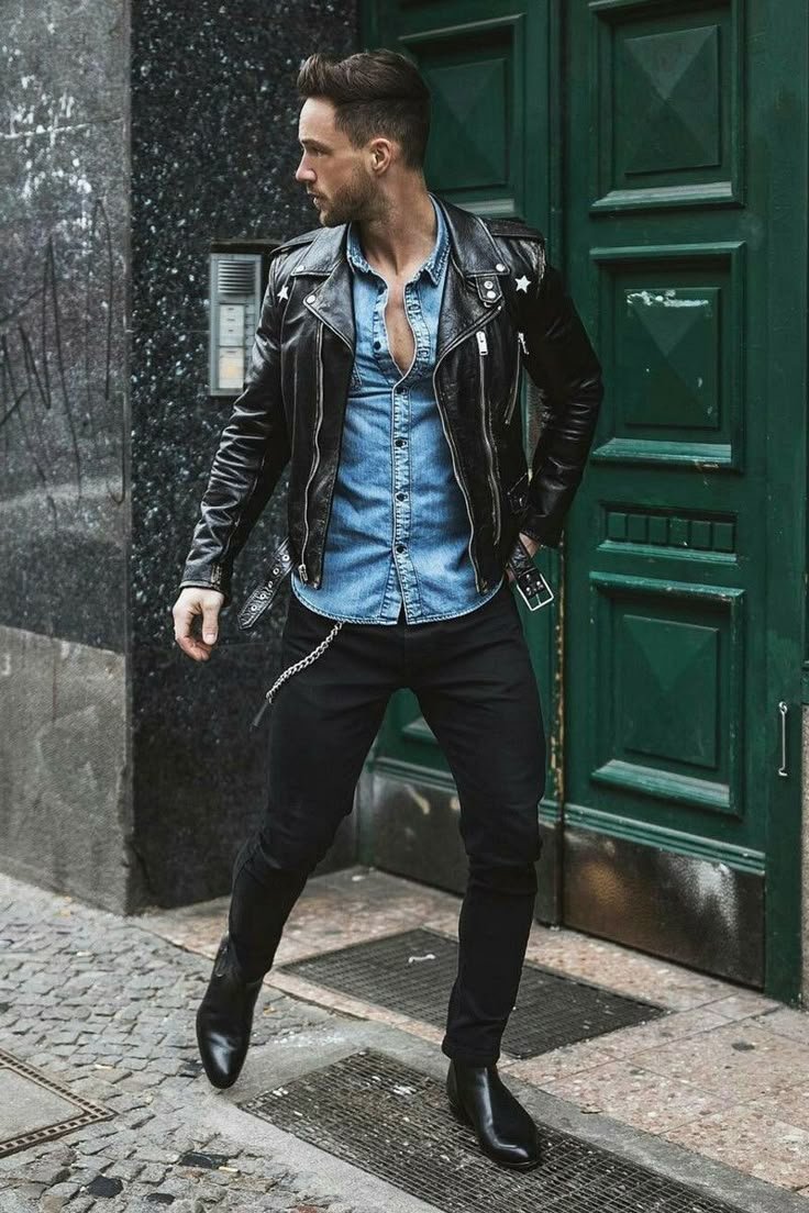 Comment améliorer votre jeu de veste Comment améliorer votre style de veste ? - tenue avec une veste en cuir noir