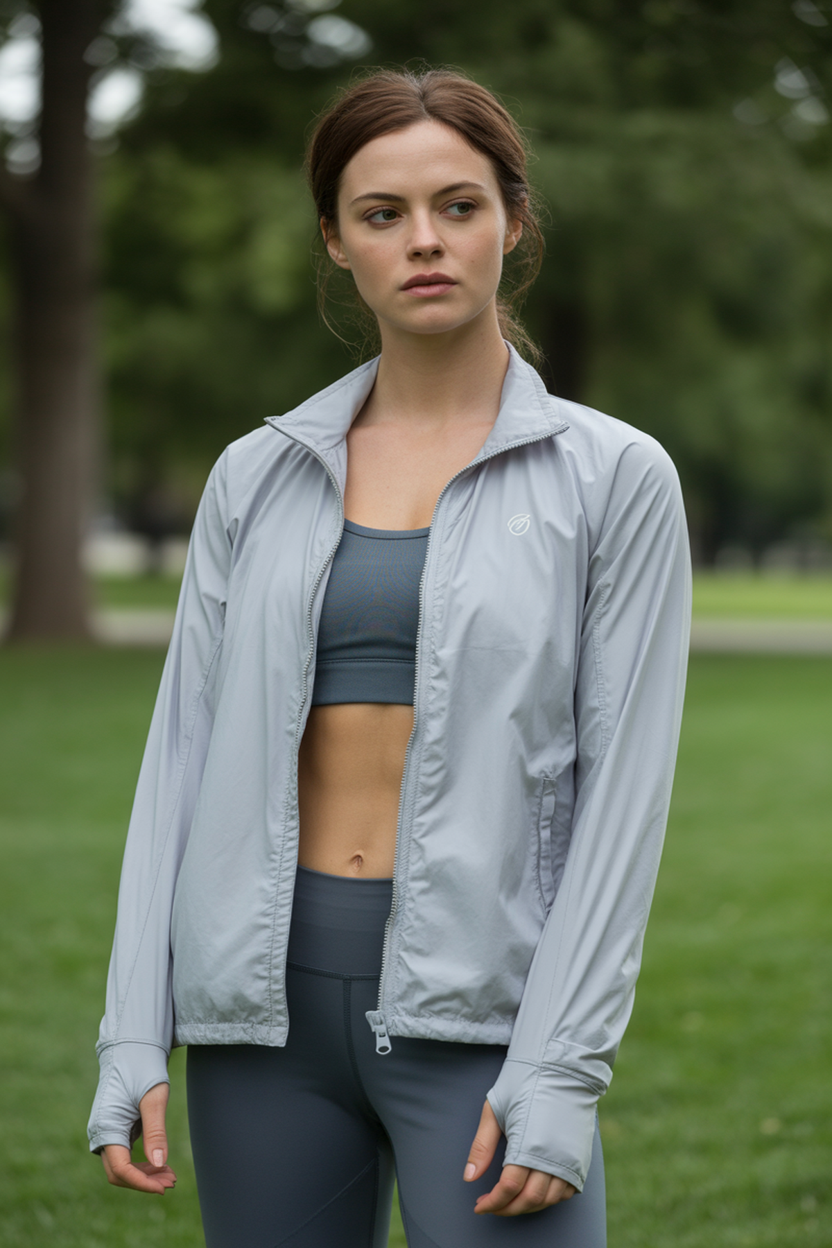 Jaquetas Leves com Zíper para Sobreposição