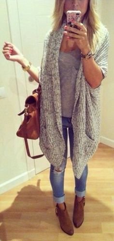 Nordstrom - tenue cardigan oversize