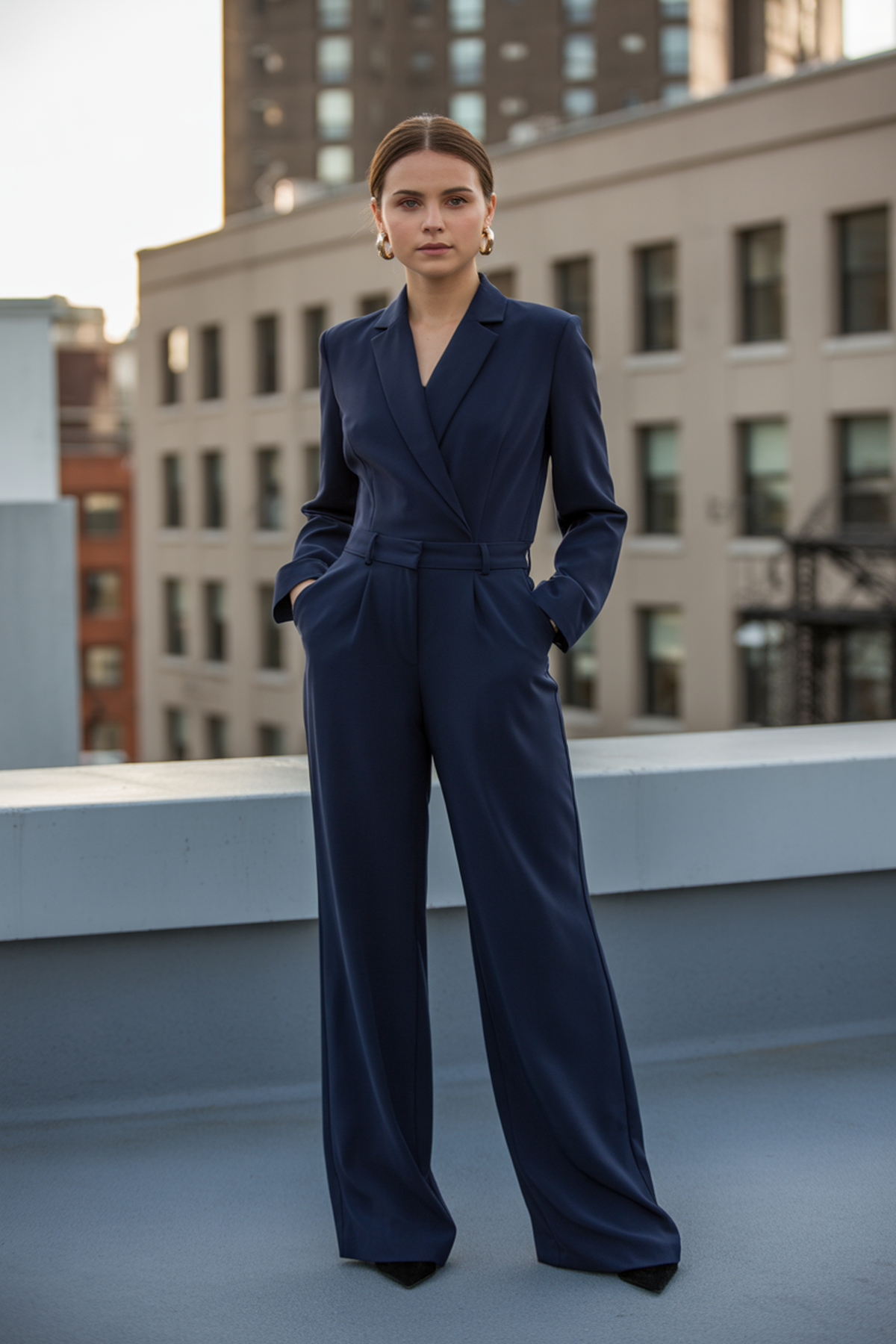 Tailored Jumpsuit for Modern Sophistication