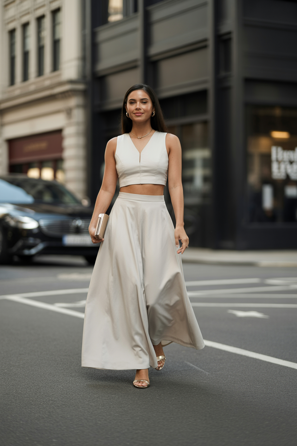 Two-Piece Evening Set for Contemporary Flair