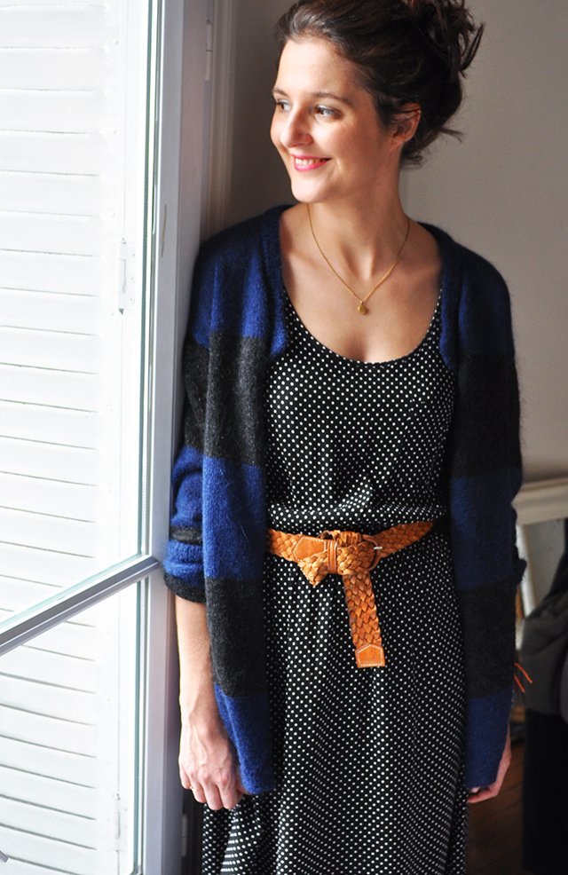 tenue cardigan court