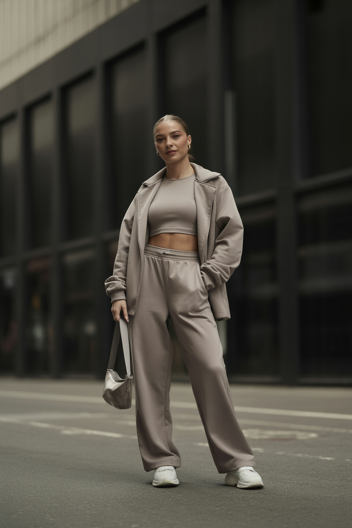 Sleek Monochrome Athleisure Sets For Effortless Style