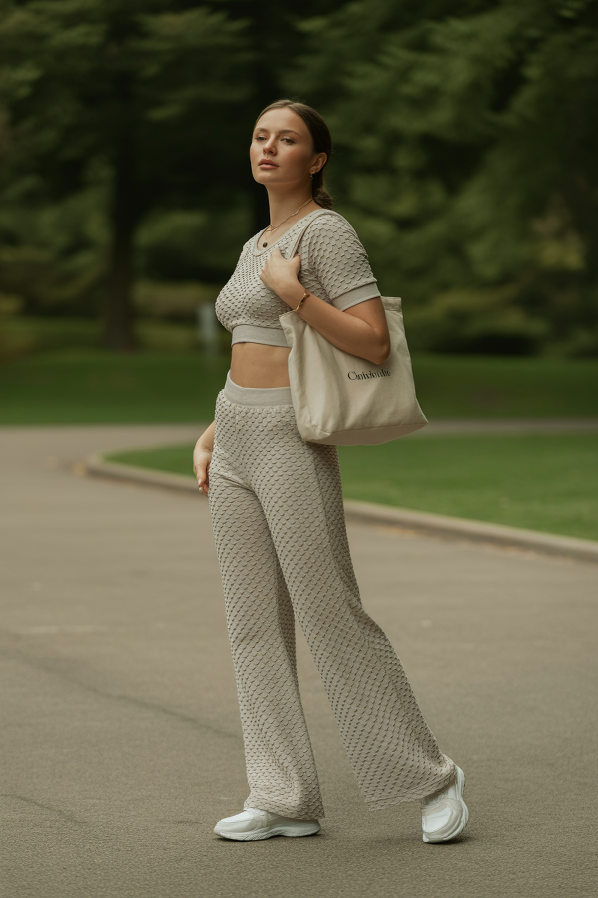 Textured Knit Sets For Cozy Yet Stylish Athleisure