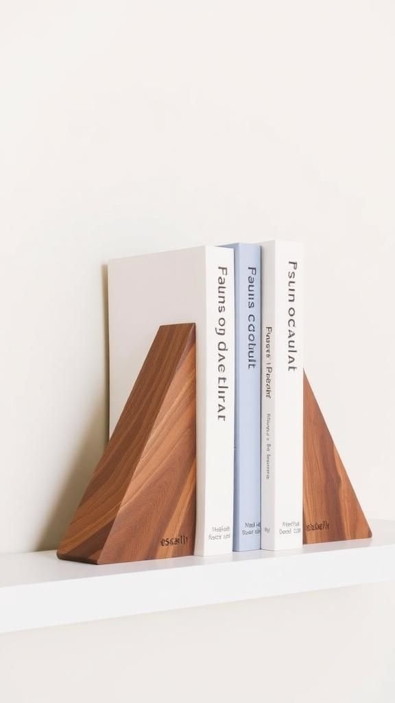 Modern Mixed-Species Bookends