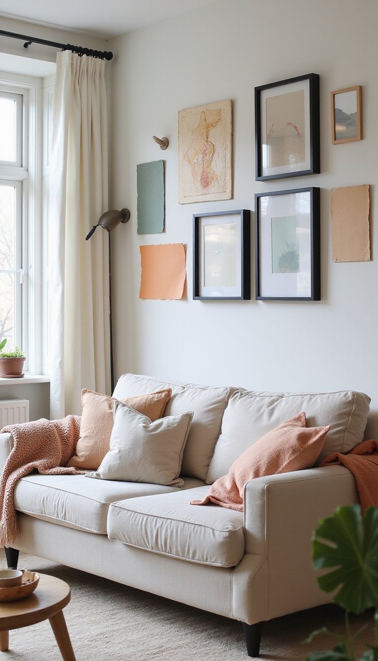 DIY Paper Gallery Wall On A Budget