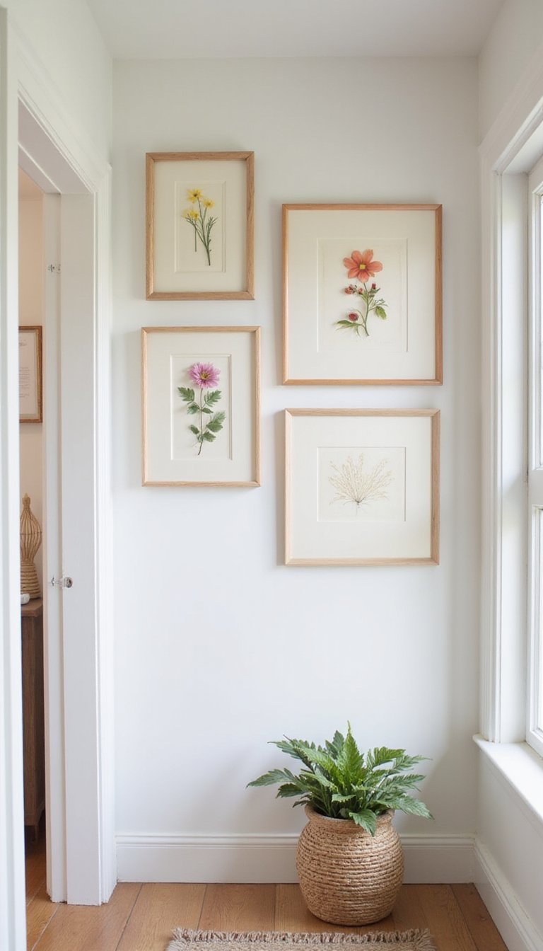 Pressed Flower Framed Art For Natural Romance