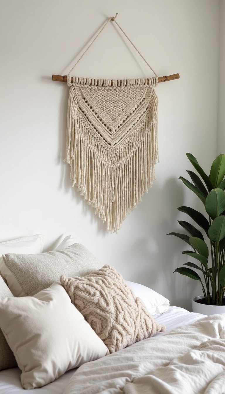 Woven Macramé Wall Hanging For Cozy Corners