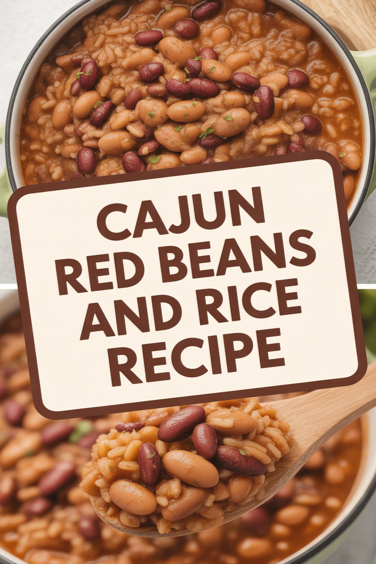 Cajun Red Beans and Rice Recipe recipe idea in stylish layout