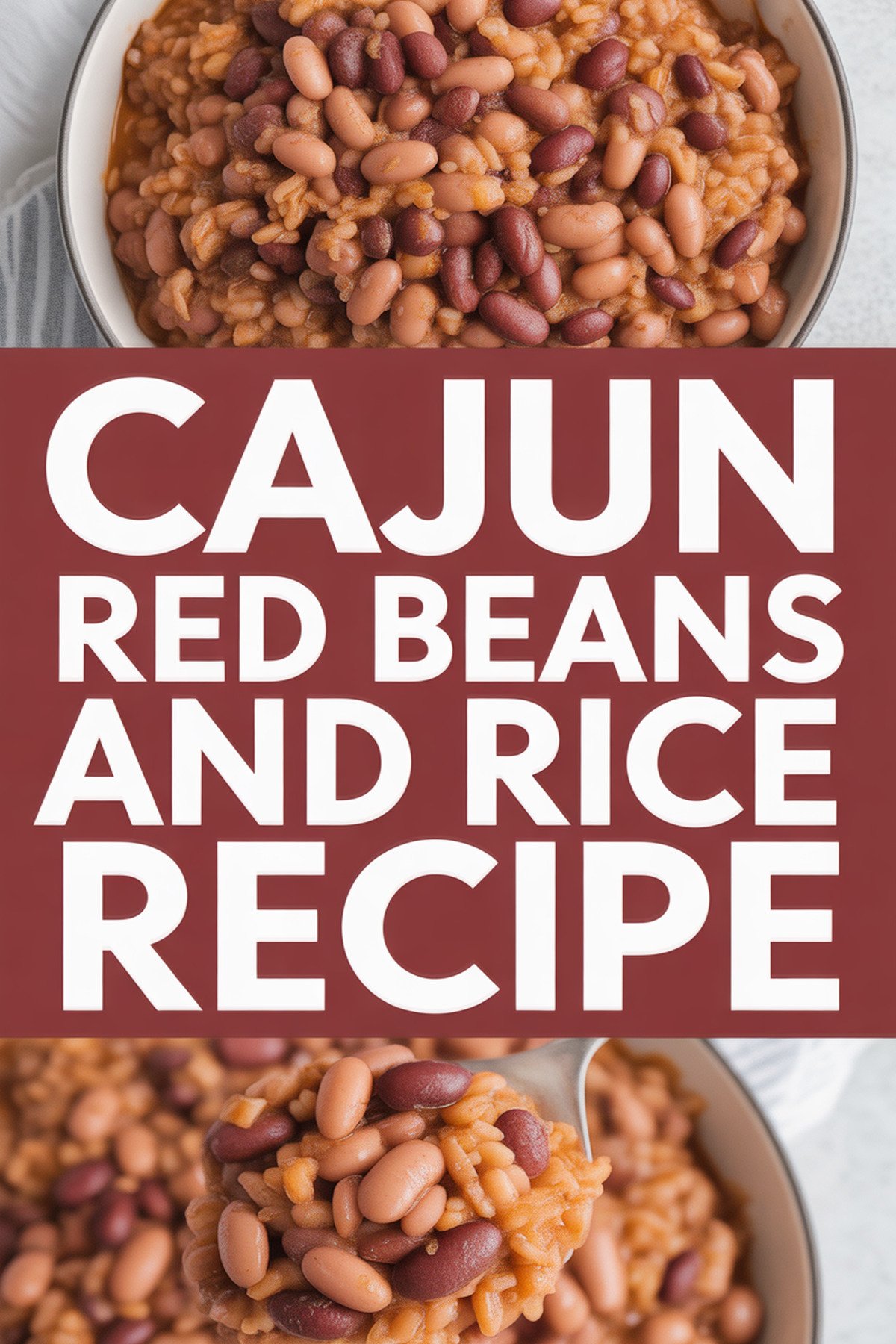Cajun Red Beans and Rice Recipe recipe idea in stylish layout