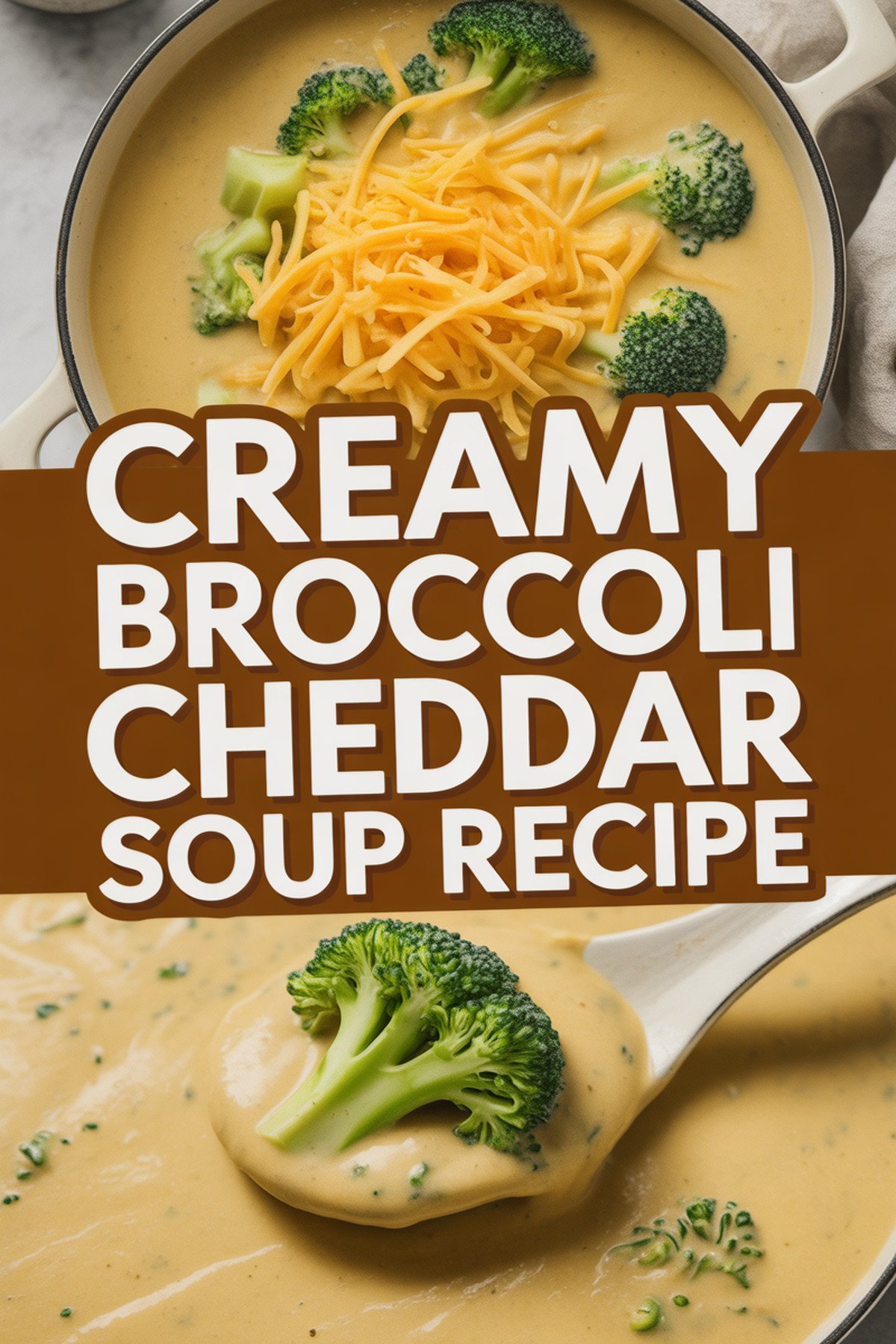 Creamy Broccoli Cheddar Soup Recipe recipe idea in stylish layout