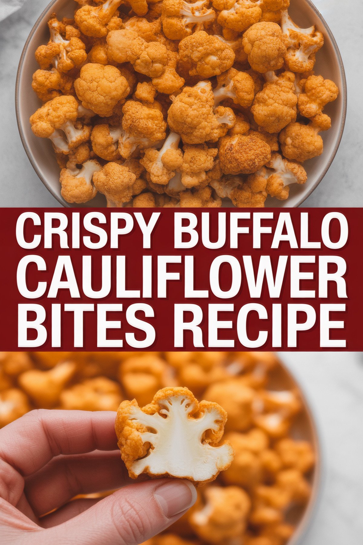 Crispy Buffalo Cauliflower Bites Recipe recipe idea in stylish layout