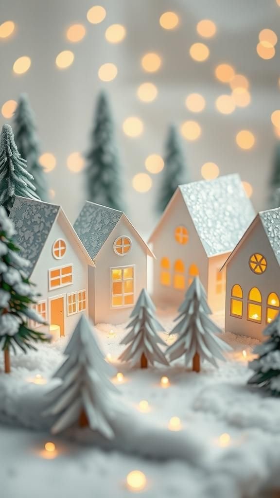 Paper House Village With Hidden Surprises