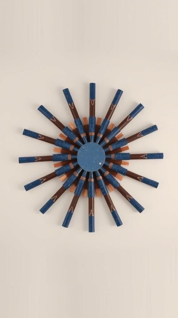 Toilet Paper Tube Starburst Advent