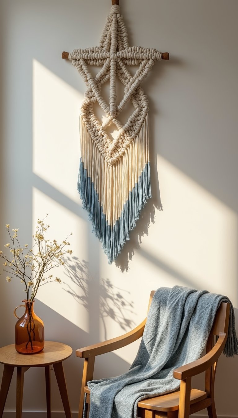 Macramé Star Wall Art For Cozy Corners