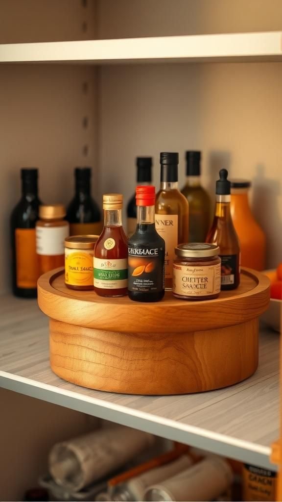 Rotating Lazy Susan For Pantry Corners