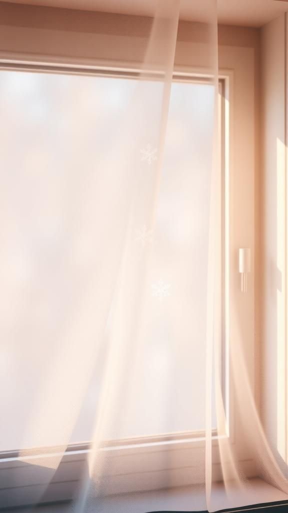 Coffee Filter Lacy Snowflake Window Cluster