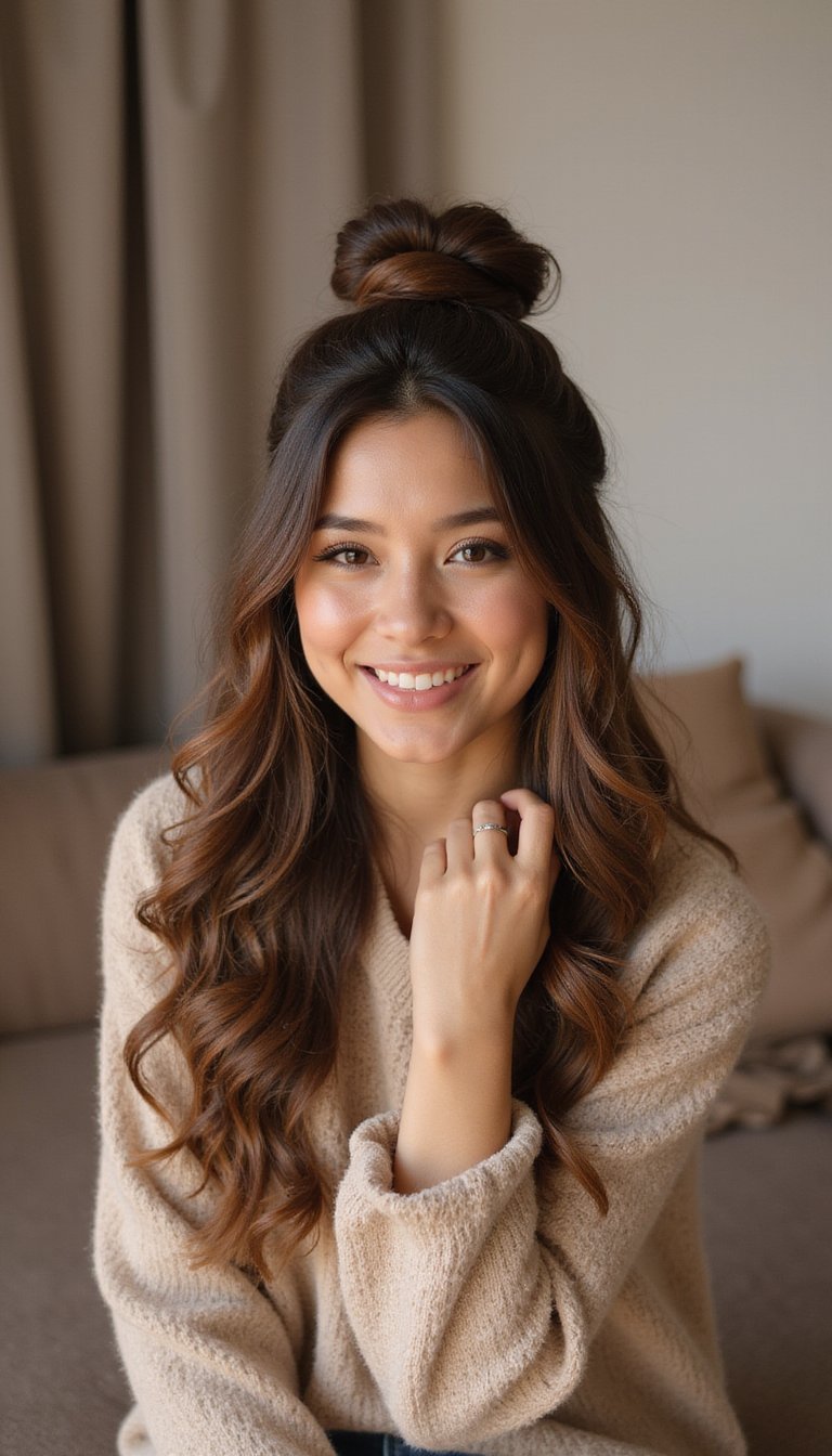 Classic Half Knot With Loose Waves