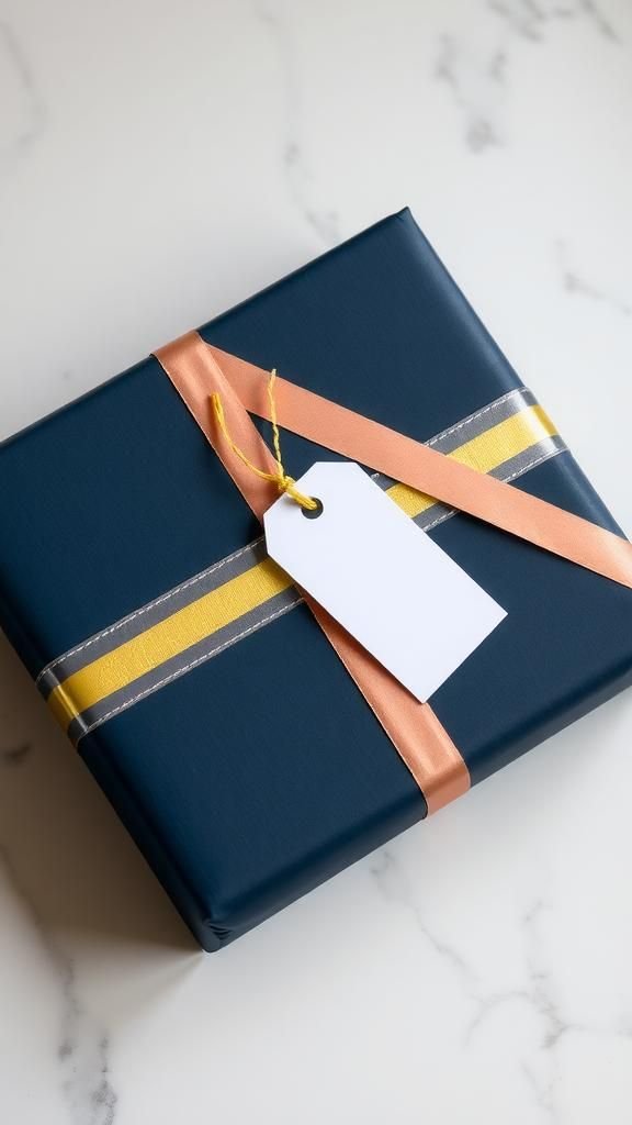 Gleaming Foil Accents And Washi Tape Bands