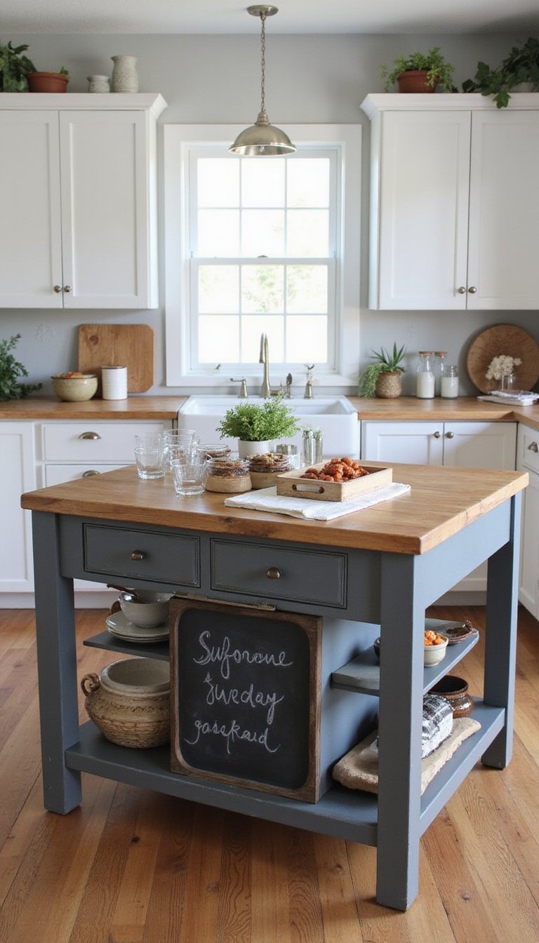 Chalkboard Party Tray For Drinks And Snacks