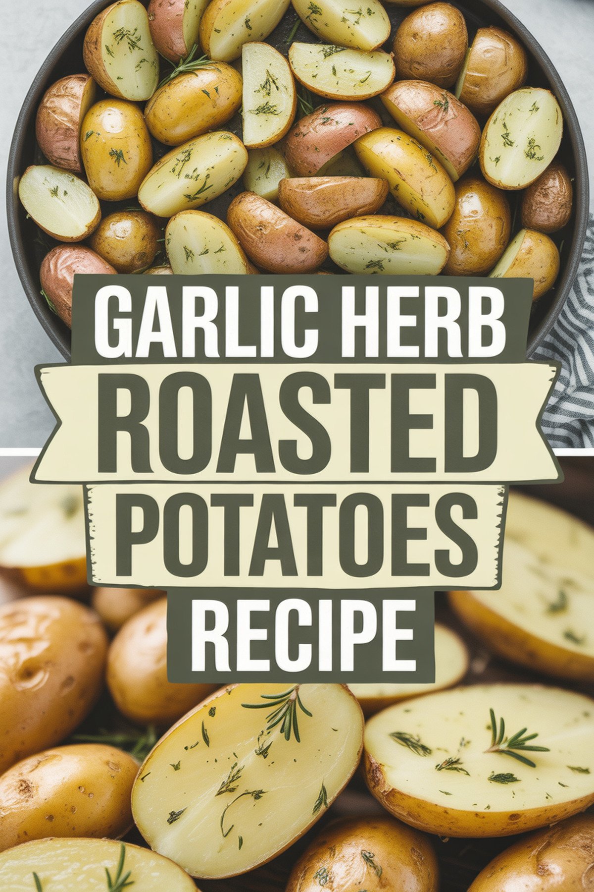 Garlic Herb Roasted Potatoes Recipe recipe idea in stylish layout