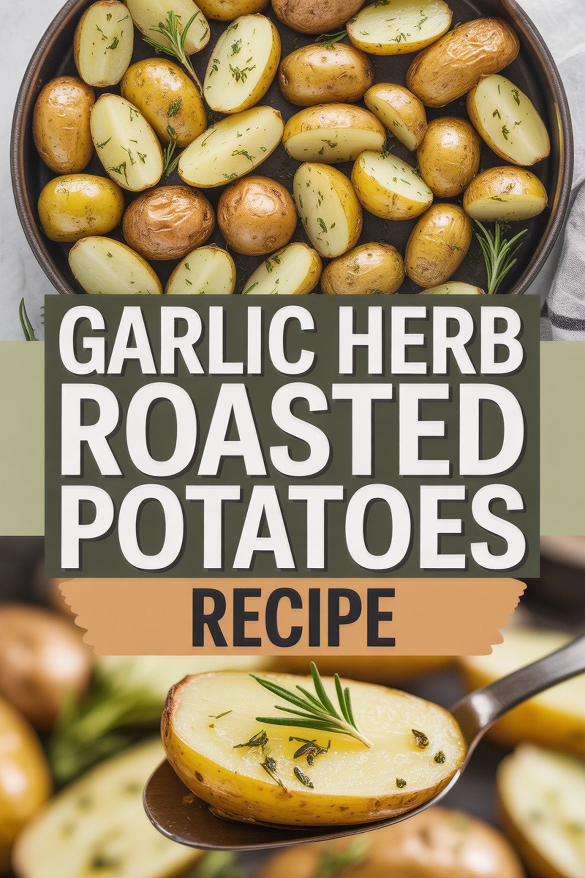 Garlic Herb Roasted Potatoes Recipe recipe idea in stylish layout