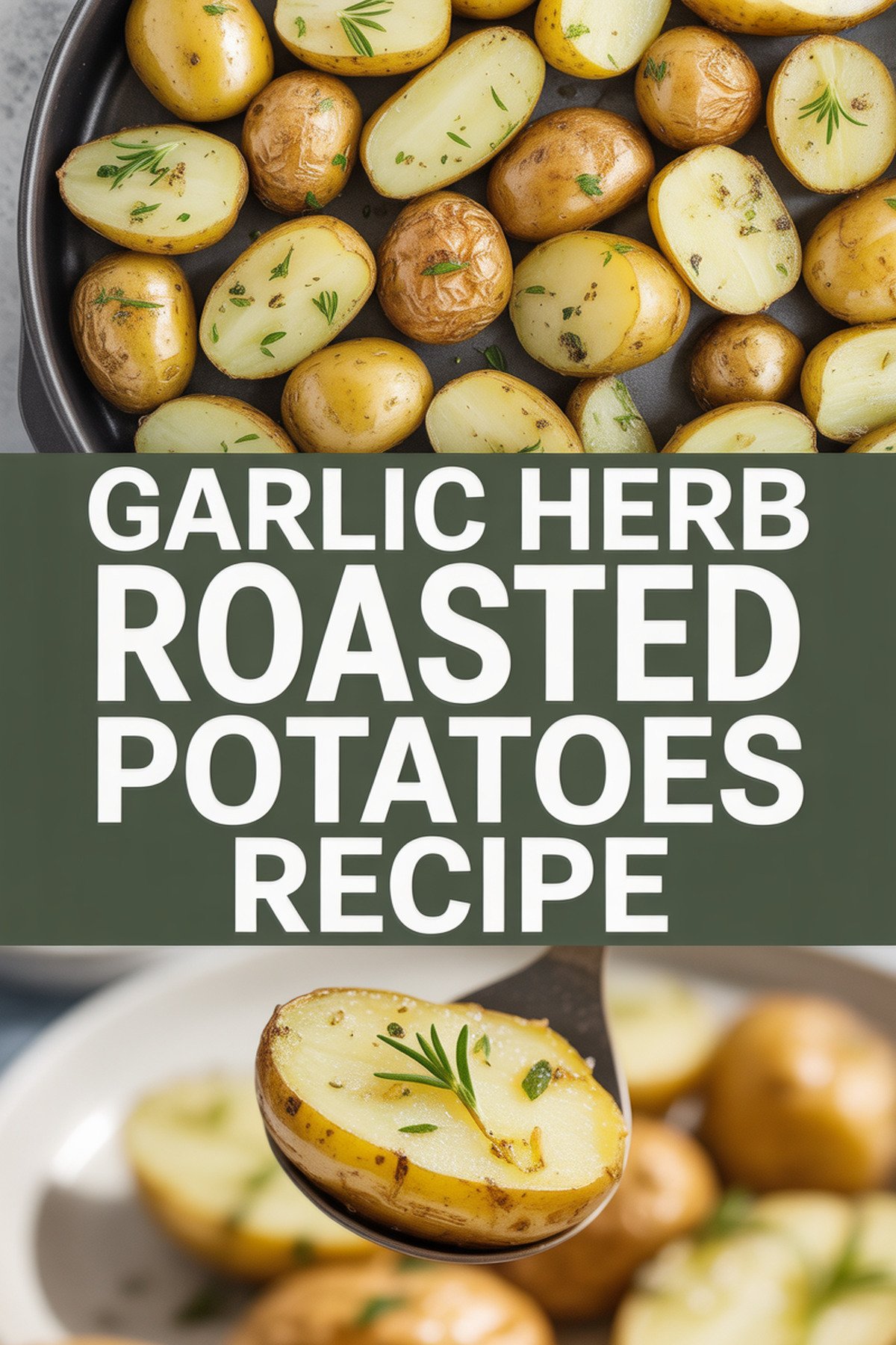 Garlic Herb Roasted Potatoes Recipe recipe idea in stylish layout