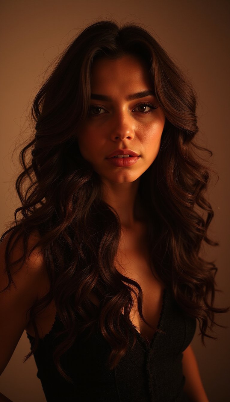 Quick Crimped Waves For 90s Vampire Vibe