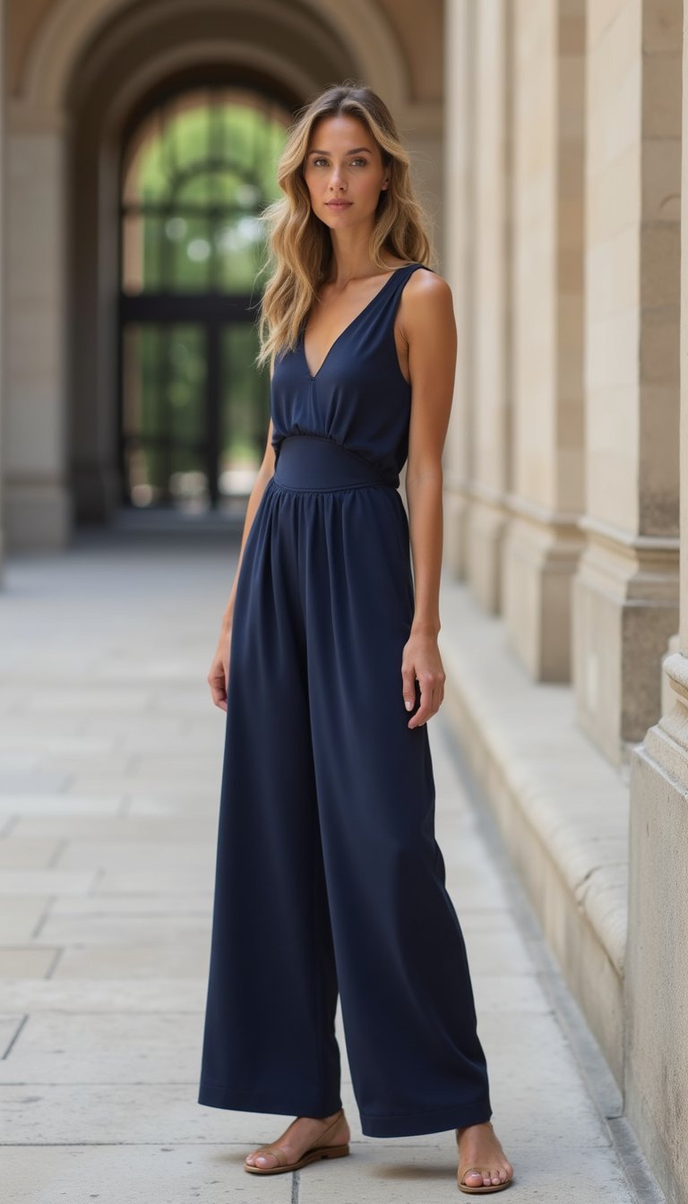 Mono Largo Minimalista Con Corte Recto