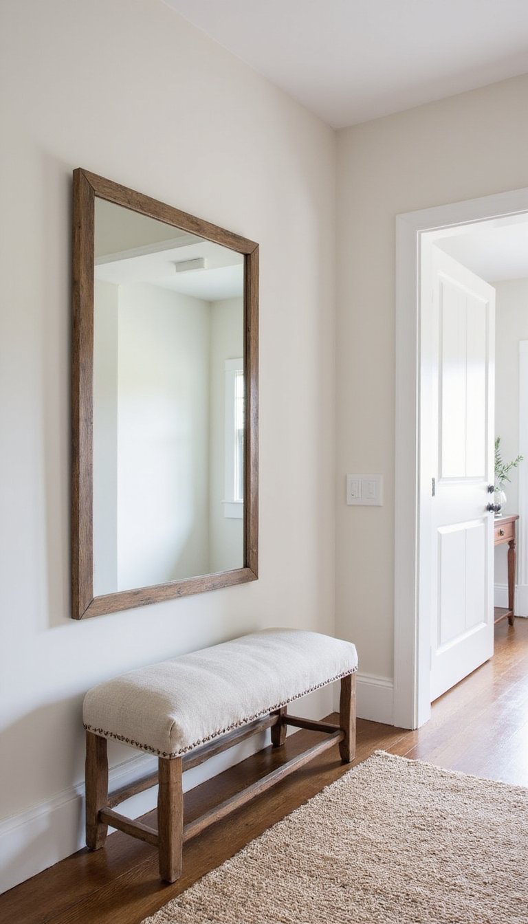 Driftwood Frame Mirrors To Reflect Light
