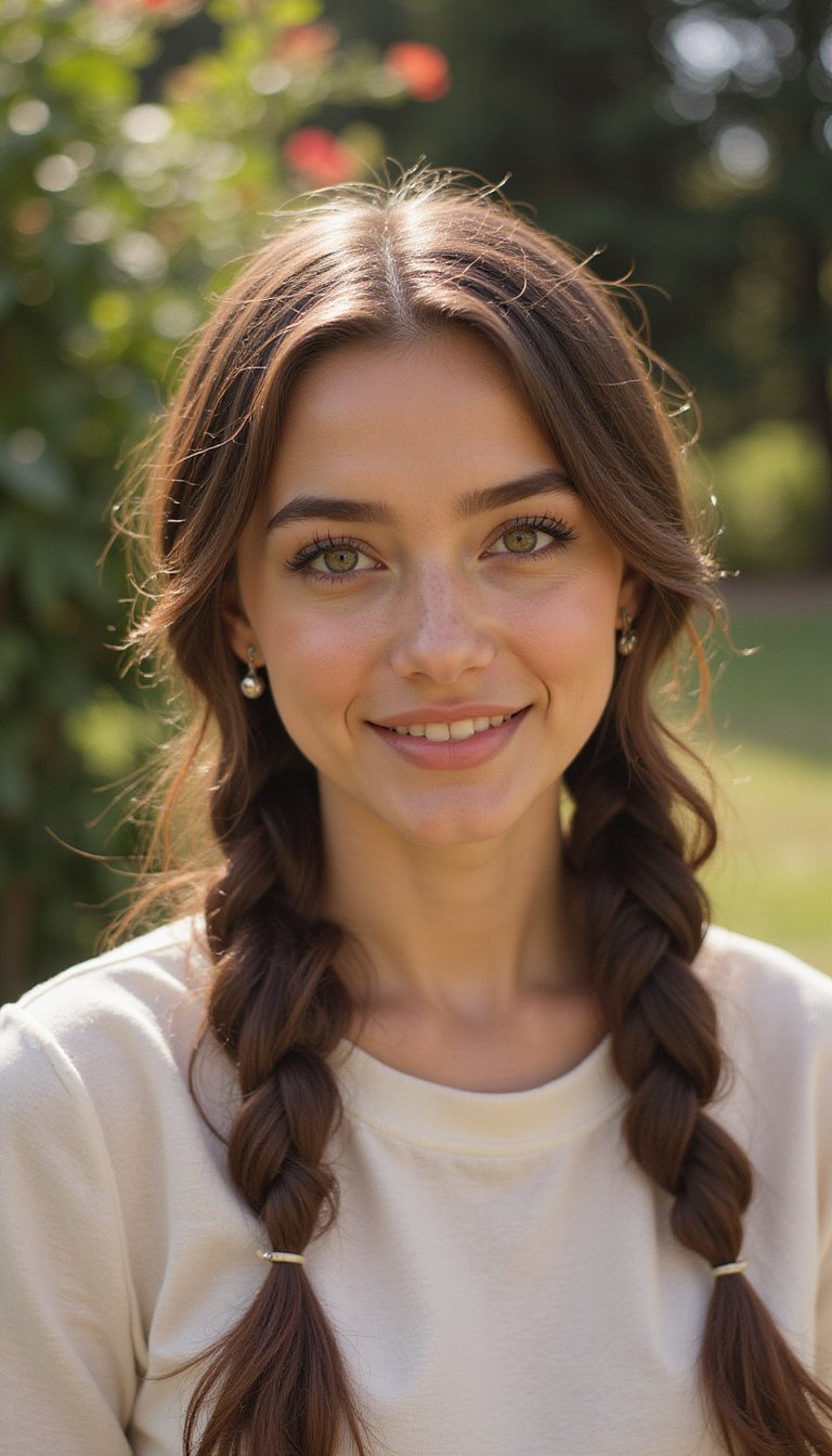 Milkmaid Braids For Romantic No Heat Curls