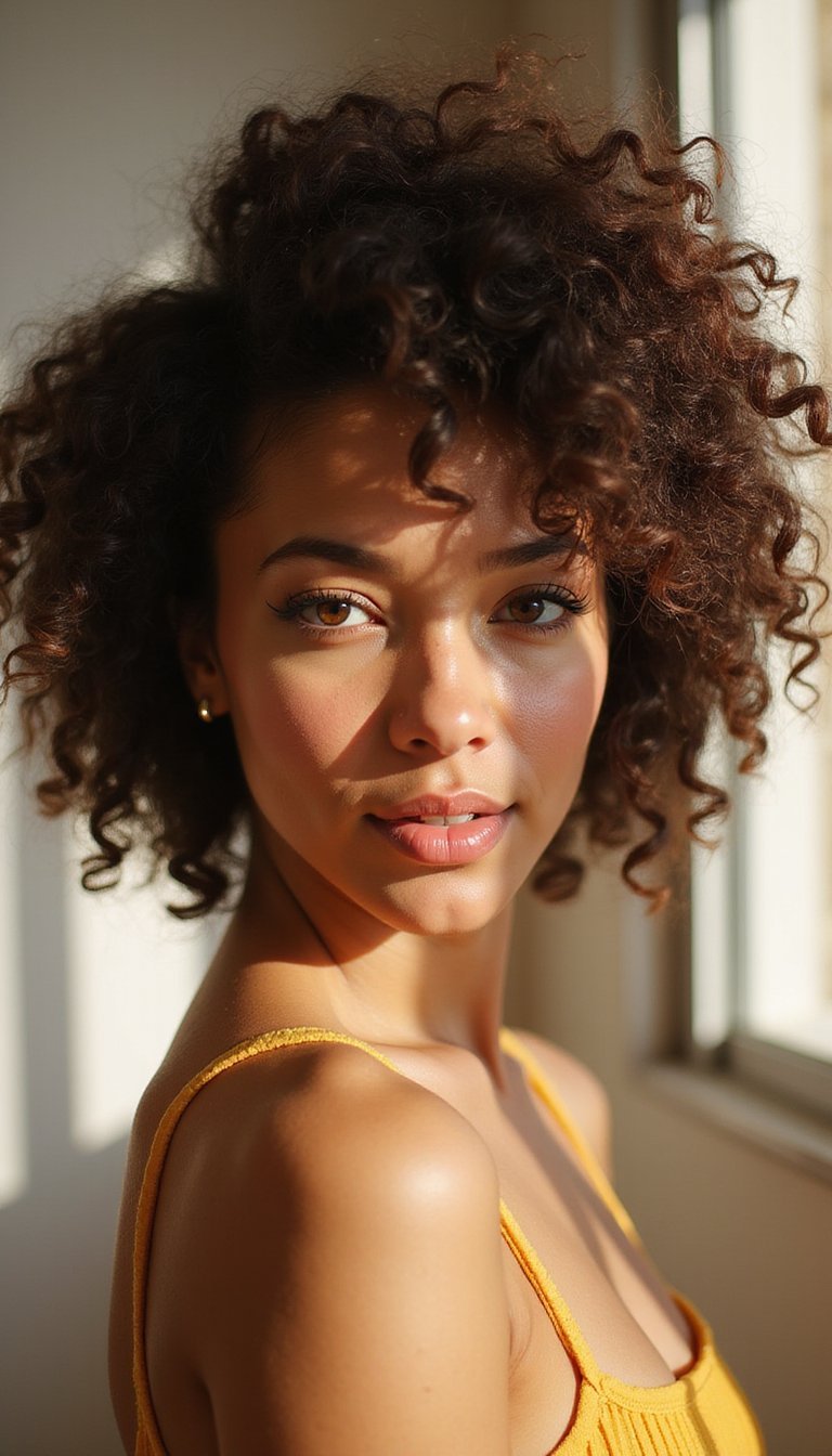 Pineapple Method For Loose Volume And Ringlets