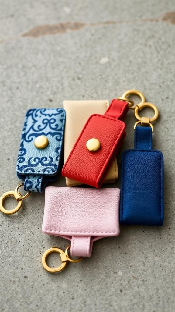 No-Sew Key Fob Or Wristlet With Hardware