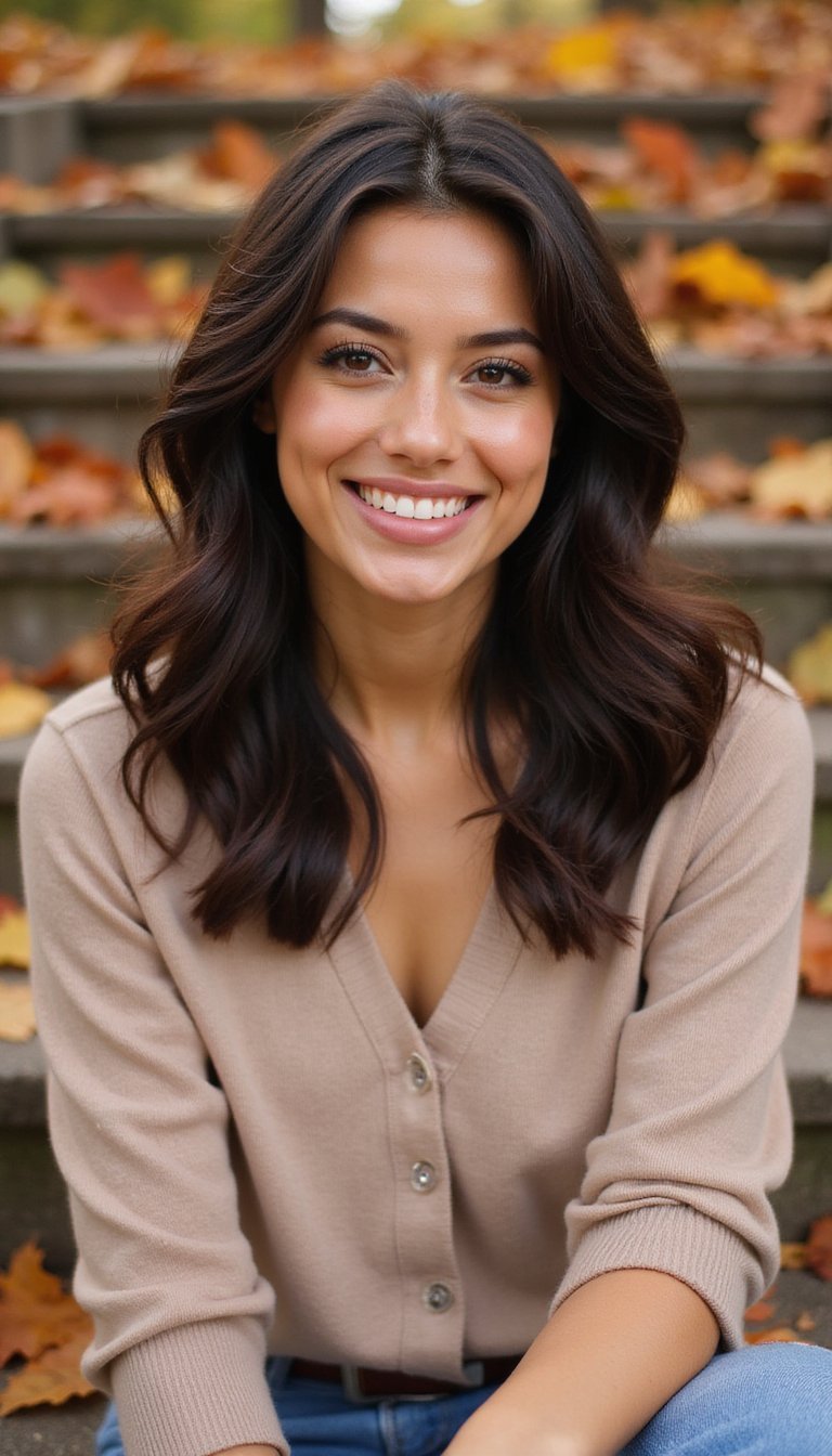 Classic Side Part With Soft Flip