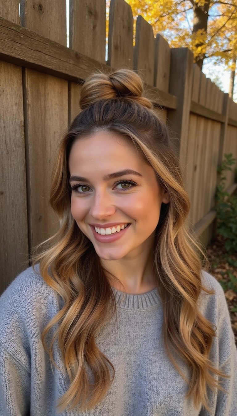 Half-Up Twisted Knot For Casual Cohesion