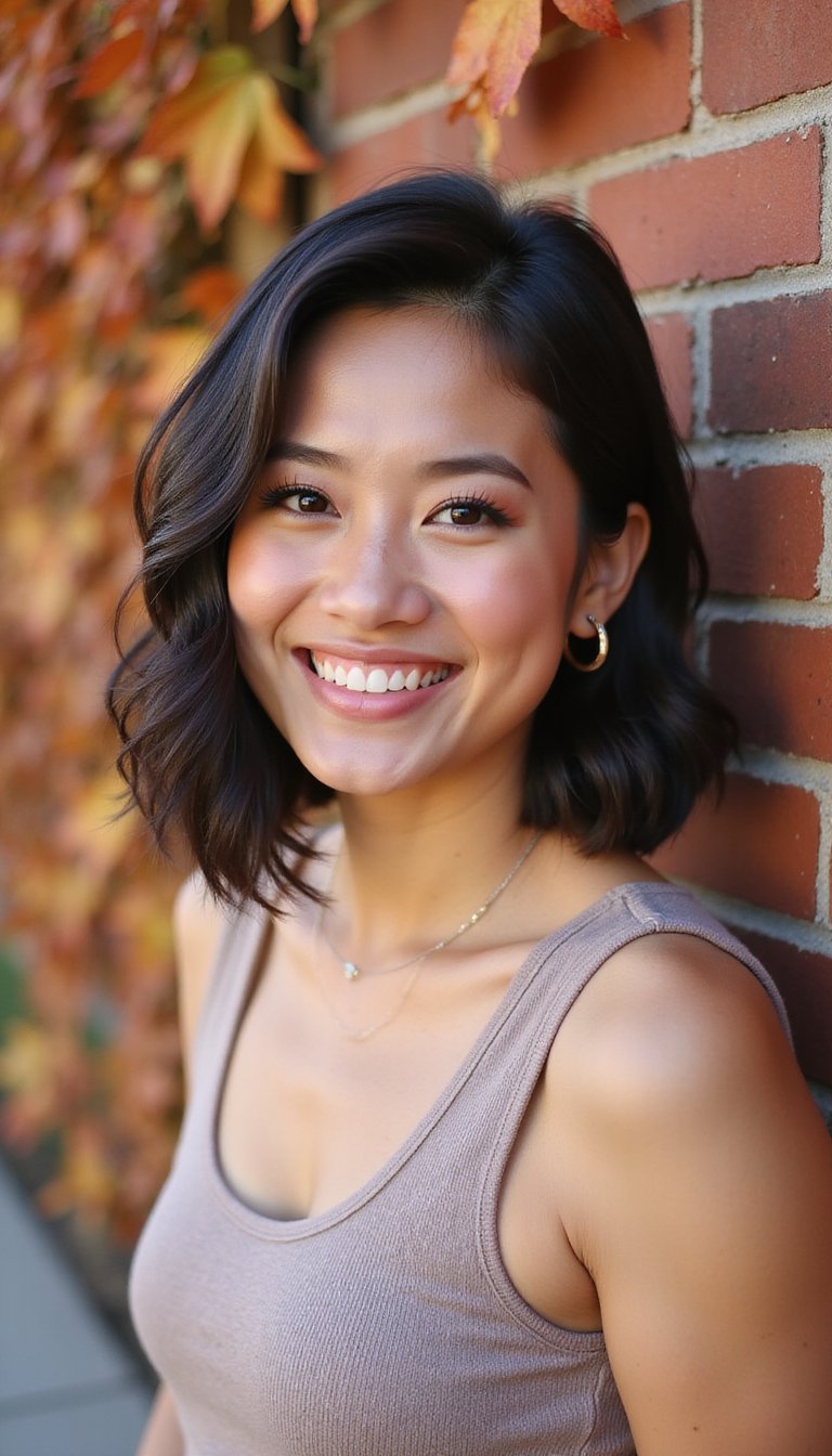 Sleek Bob With A Soft Under-Curl