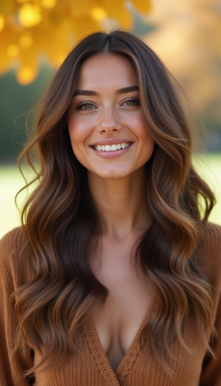 Soft Waves With Subtle Face-Framing Layers