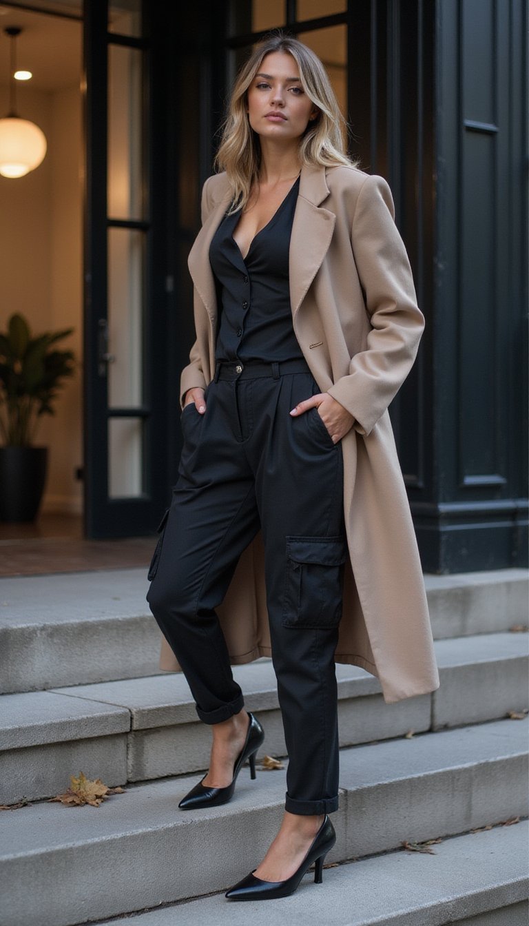 Cargo À Pinces Et Escarpins Pour Soirée